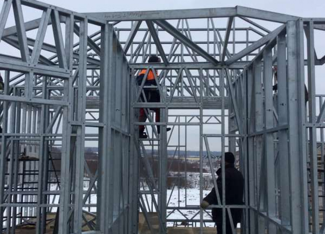 Завершено строительство каркасного дома в Московской области