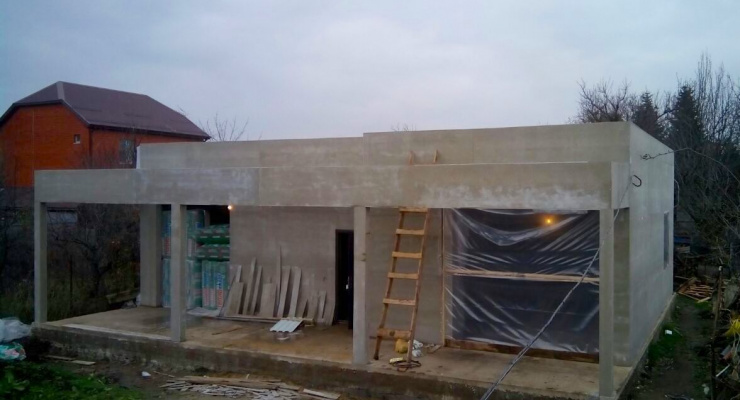 Загородный дом из ЛСТК: 155м²