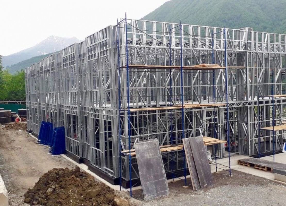 Общежития из ЛСТК площадью 2000м² возвели за 1 месяц 