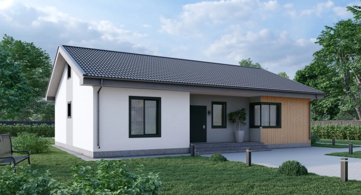 Загородный дом 10,5х14,4-171м²